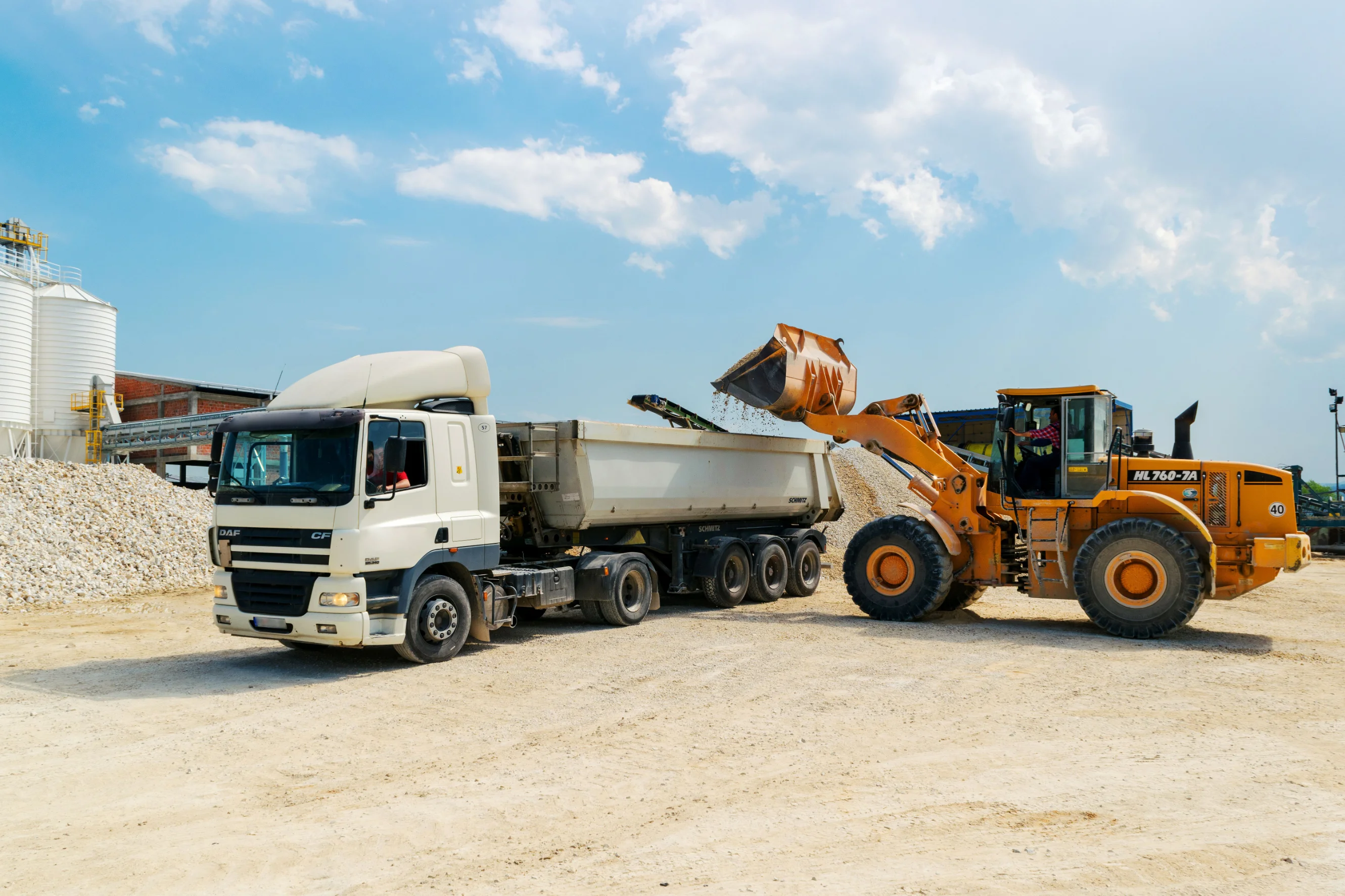 Mining operations and industrial materials